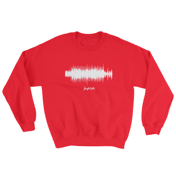 Jingle Bells Waveform (Red Christmas Sweater)