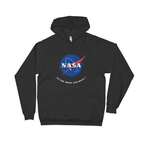 Black NASA To the Moon and Back Hoodie