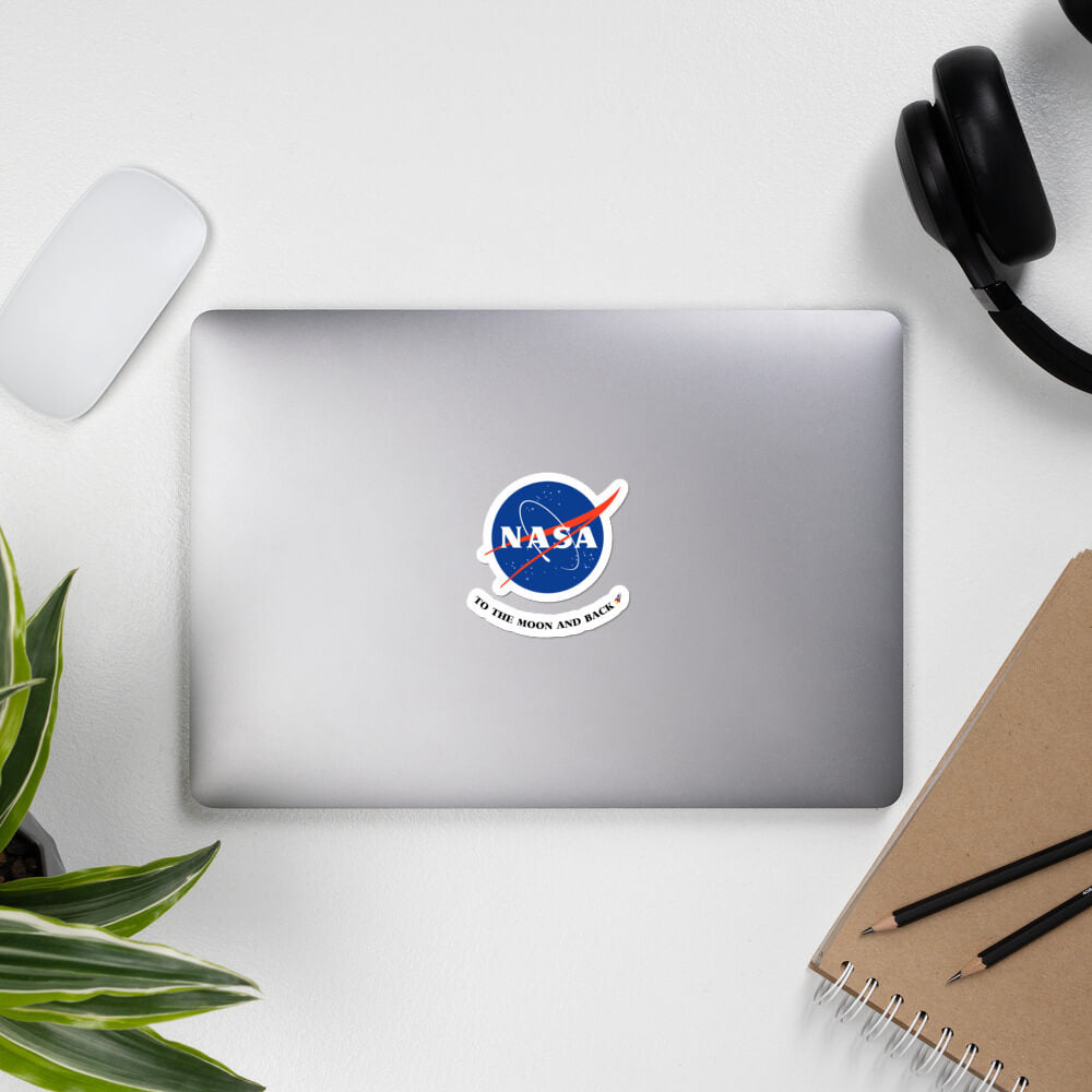 NASA - To the Moon and Back Sticker – Don Comodo